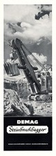 DEMAG Bagger Reklame 1941