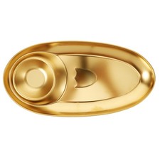  Essensteller Edelstahlteller