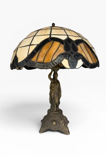 Tiffany stil tischlampe mit - tischlampe,