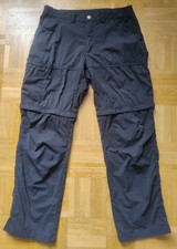 VAUDE Zip-Off Wanderhose – Größe 48/S short / schwarz