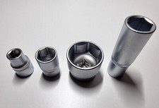 Sechskant Nuss 1/4 3/8 1/2 6