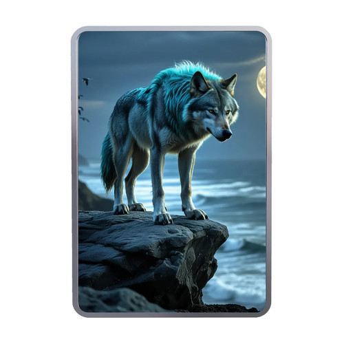 999 silberbarren wolf - .999,