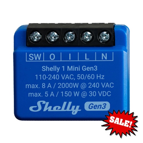 Shelly mini gen 3 einzeln - 1,