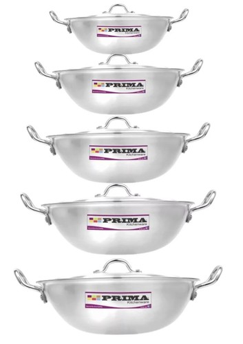 Aluminium wok stir fry - wok,