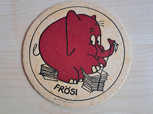 Ansichtskarte und bierdeckel - ansichtskarte,