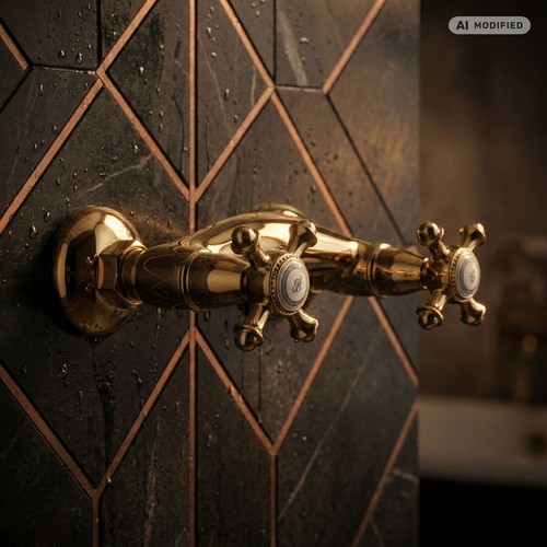 Paulgurkes duscharmatur gold - duscharmatur,