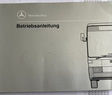 Mercedes O 405 / O 407 Bus "1990" Betriebsanleitung Bedienungsanleitung Omnibus