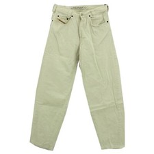 #6881 DIESEL Herren Jeans Hose OLD SADDLE Tapered ohne Stretch white weiß 31/32