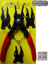 5-tlg. Sprengringzangen Satz