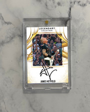 James Hetfield Metallica Trading Card Fanart Signature Autograph Collectible