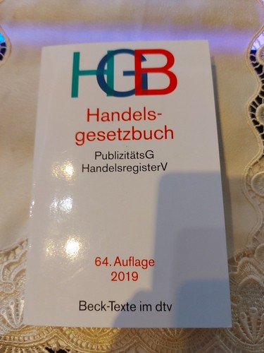 Hgb handelsgesetzbuch 2019 - hgb,