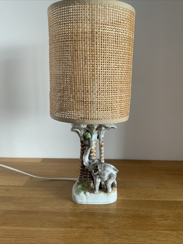 Vintage keramik elefant - vintage,