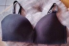 ** Soft-Cup Schalen-BH "Skin to skin"- schwarz - 75B - super soft **