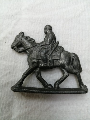 Zinnsoldat reiter mit pferd - zinnsoldat,,