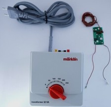 Märklin 6647 Trafo Transformer 32VA / 230Volt + Anschlusskabel - AC