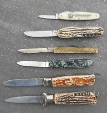 Konvolut 6 Taschenmesser