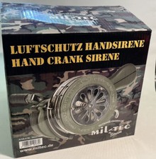 NEU Mil-Tec Kurbel Handsirene