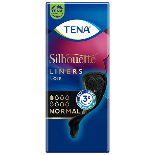 Tena silhouette normal noir - tena,