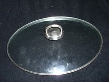 Ersatz Glas-Deckel oval von