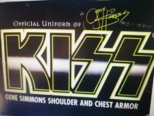 OFFICIAL UNIFORM KISS GENE SIMMONS 1997 THE DEMON LATEX KOSTÜM RARE !!!