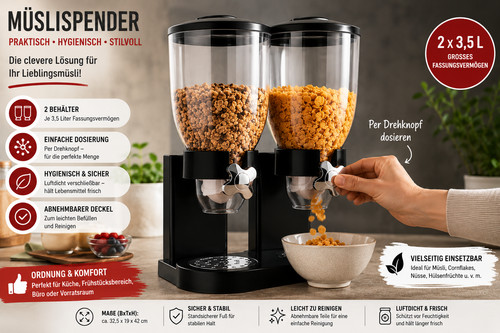 Doppel müslispender müsli - doppel,