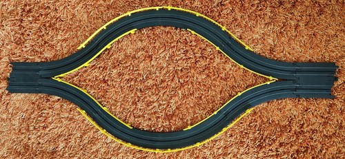 Tyco single split lane - single, 5810