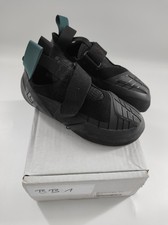 Black Diamond Damen Kletter Schuhe Boulder Gr.39 6,5 Schwarz Klettverschluss Neu