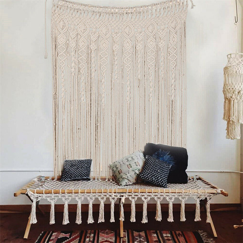 Makramee vorhang macrame - vorhang,