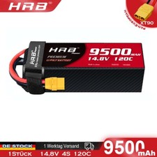 HRB 14,8V 4S 9500mAh Lipo Akku