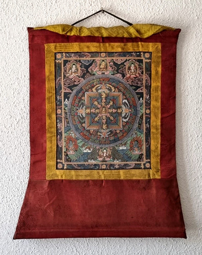 Schöner alter thangka - alter,