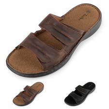 Sommer herren leder sandalen - herren,