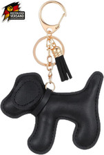 Leder Schlüsselanhänger Hund
