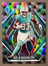 Malik Washington 2024 Panini Phoenix NFL Rookie RC Helmet #222 Dolphins /399