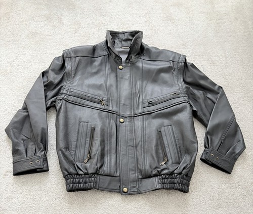 Lederjacke 2in weste l - lederjacke, 1