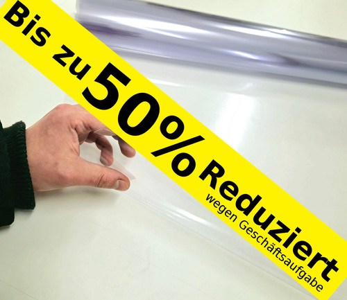 Klarsichtfolie pvc glasklar - klarsichtfolie,