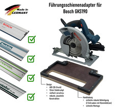 Führungsschienenadapter Bosch GKS 190 GKS 18V-57 Professional PKS u. GKS 18V-LI