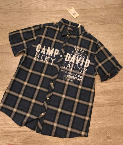 Camp david herren kurzarm hemd - camp,