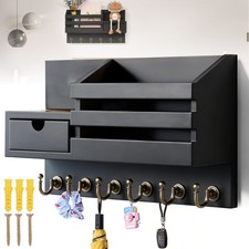 Schlüsselablage aus Holz 6