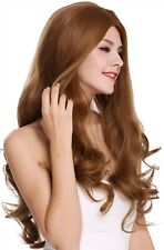 Perücke Damenperücke lang gewellt Mittelscheitel Erdbeerblond Rotblond 1570A-27