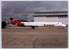 Airplane Postcard Sunways