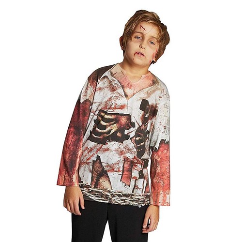 Kinder zombie kostüm langarm - kinder,