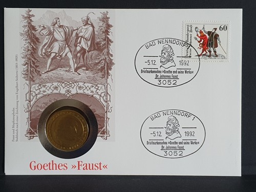 Numisbrief goethe goethes - goethe,