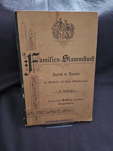 Antikes familien stammbuch - antikes, familien-stammbuch