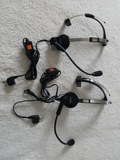 2 x Vintage Standard Stereo Headsets Japan 80er/90er Jahre Nr 63.