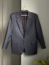 Lanvin Sakko Navy Blau Wolle