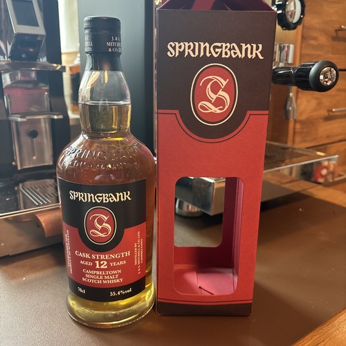 Springbank years cask - 12,
