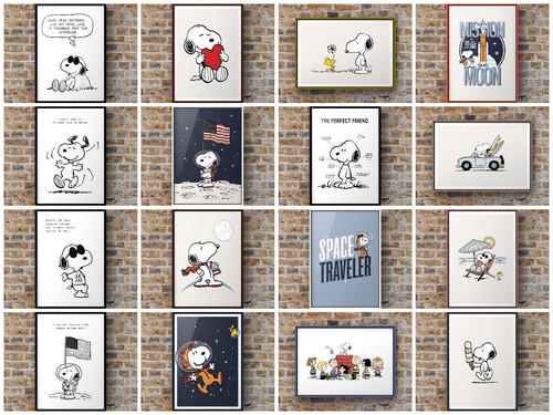 Niedliche snoopy poster drucke - poster,