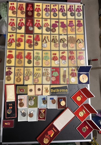 Ddr abzeichen orden konvolut - orden,