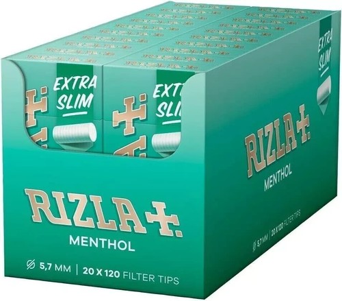 Rizla extra slim - slim, menthol