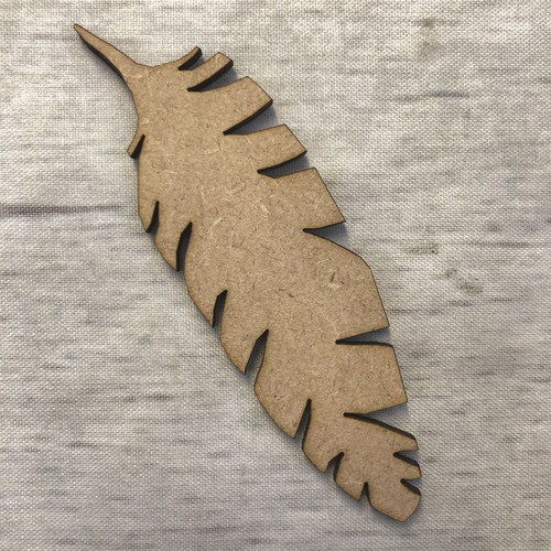 Feder mdf holz natur - feder, &